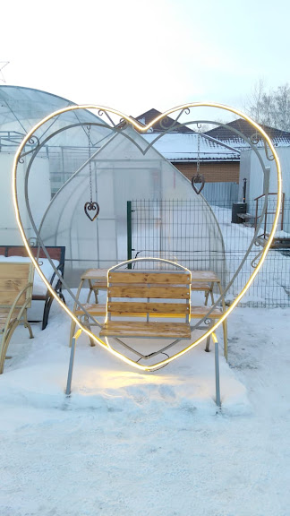 Скамейка «Сердце»